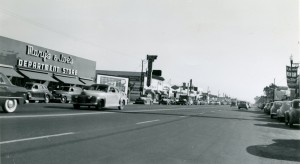Albany, California circa 1940s showing Mary's and Joe's Department Store              